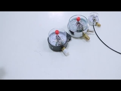 NO+NO Caixa de aço preto 1.6MPa 100mm 380V Manômetro de contato elétrico manômetro de pressão AC