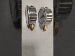 manômetro de pressão radial de 10 bar