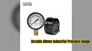 Medidor de pressão de vácuo industrial durável 60 mm