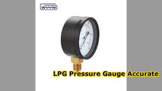 Manômetro de barra de 60 mm para GLP