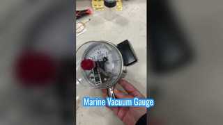 4" 100mm 0~0,6MPa todo em aço inoxidável com à prova de explosão na parte traseira.