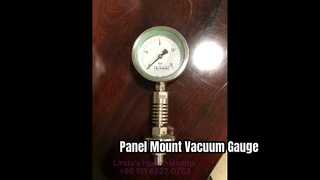 toda pressão média de aço inoxidável 0 ~ 1,6 MPa / 0 ~ 230psi escala dupla; 0 ~ 16bar escala única; alta pressão