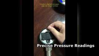 Medidor de pressão digital de 63 mm/100 mm