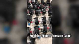 Medidor de pressão de contato elétrico de 4 "100 mm 0-1,6 MPa.