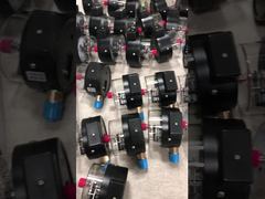 Manômetro de contato elétrico de 6 polegadas / 150 mm, faixa de 0 a 1 MPa, classe de precisão 1.6, contato de 380 V 10 VA
