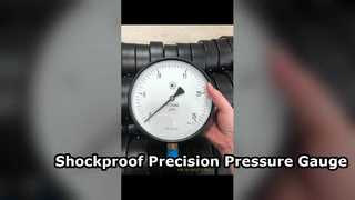 Medidor de pressão GOST russo DM1 de 100 mm | Precisão da classe 1.5 da escala kgf/cm² para a Rússia, Europa Oriental