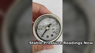 Medidor de pressão resistente à vibração