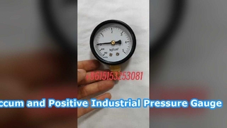 Medidor de pressão e vácuo de precisão de 60 mm para uso industrial