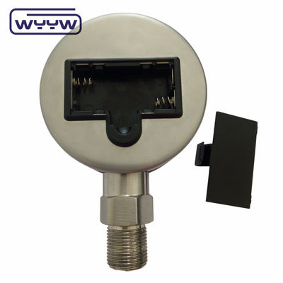 Manômetro médico de vácuo de 80 mm com manômetro digital de pressão do ar montado no fundo