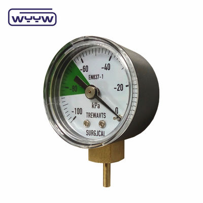 1/8&quot; NPT Mini manômetro de pressão Compressor de ar Manômetro de vácuo hidráulico