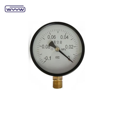Instrumentos de medição de pressão de vácuo de 100 mm OEM ODM OBM Personalizado