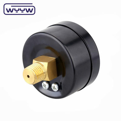Medidor de pressão negativa de aço -0.1Mpa Montar traseiro 60mm Dial