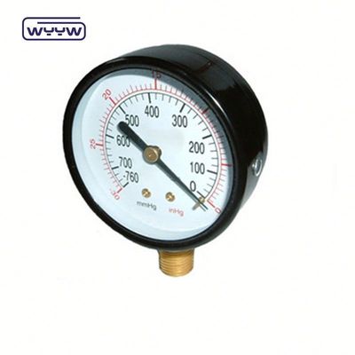 0 a 100 Mbar Medidor de pressão digital de vácuo Medidor de pressão de óleo e água