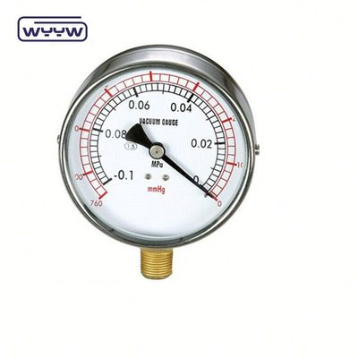 0 a 100 Mbar Medidor de pressão digital de vácuo Medidor de pressão de óleo e água