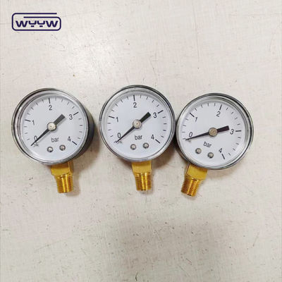 Medidor de pressão de gás comprimido de plástico de 40 mm