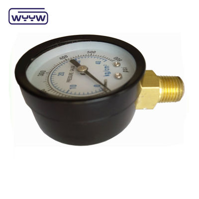 Utilizado para medir instrumentos de 60mm econômico 0-10bar medidor de pressão atmosférica de ar