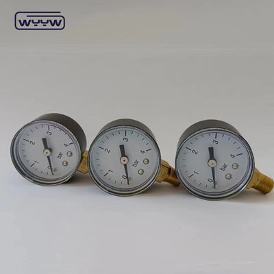 1.5 polegadas 40mm manômetro manômetro de alta qualidade manômetro de pressão barato conexão de fundo fábrica venda direta