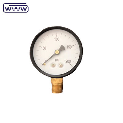 manômetro de pressão para filtro de piscina 2&quot; Dial, 0-60 Psi, fundo montado 1/4&quot; fio de tubo