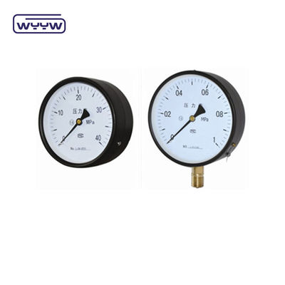 Medidores de pressão analógicos de 100 mm 14 Mpa M20X1.5 ou G1/2&quot;