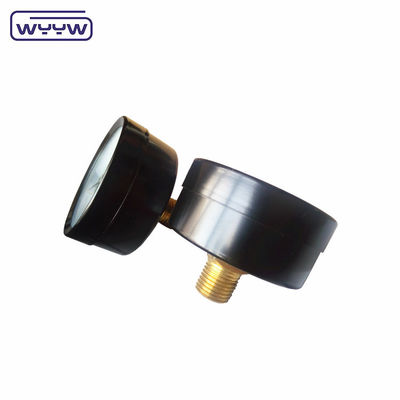 Boa Qualidade 2 polegadas tipo tubo de borbona conexão de centro de volta 1/4 &quot;NPT BSP baixo 9 Psi manômetro manômetro