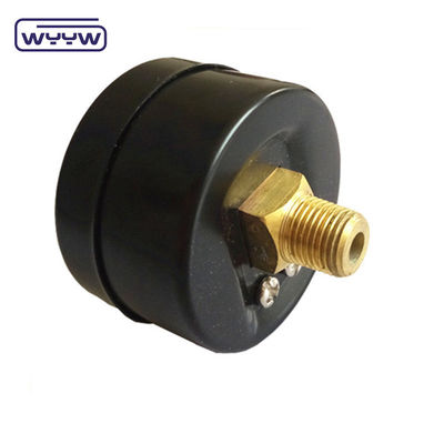 Boa Qualidade 2 polegadas tipo tubo de borbona conexão de centro de volta 1/4 &quot;NPT BSP baixo 9 Psi manômetro manômetro