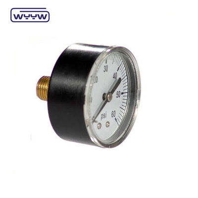 Manômetro de pressão axial de gás natural de 2&quot; de dupla escala