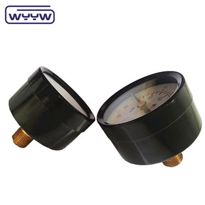 Instalação axial traseira OEM disponível bar psi manômetro de escala dupla 2&quot; manômetro de pressão de suspensão de ar de 50 mm