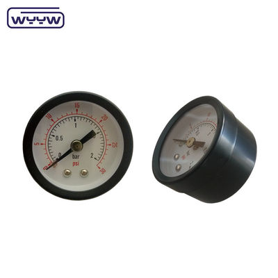 1.5&quot; manômetro de pressão de gás natural de entrada traseira de 40 mm