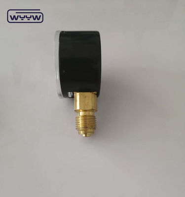 novo modelo de pressômetro portátil de plástico preto de aço de 1,5&quot;