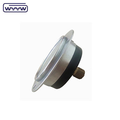 Manômetro de ar de 4" Medidor de pressão de flange frontal Montador traseiro
