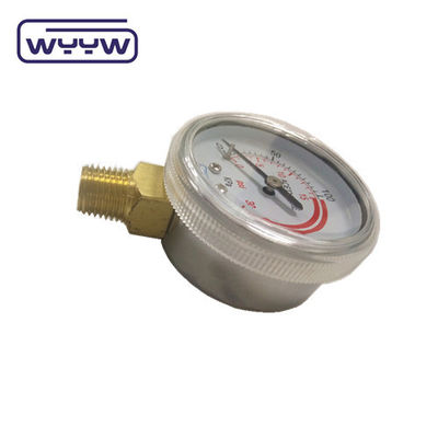 2" Manômetro Geral de Pressão de Gás Montador de fundo 50mm Dial