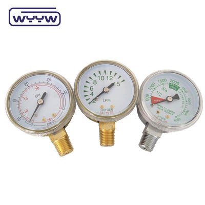 2" Manômetro Geral de Pressão de Gás Montador de fundo 50mm Dial