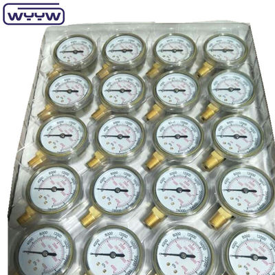 Alta qualidade com preço competitivo CE EN837-1 Ar de água 1psi (0 - 600 Psi) Npt 1/4 Gasoduto