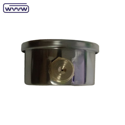 -30inHg Vacuum Compound Gauge Oil Filling Bottom Connection 1/4&quot; Bsp 2&quot; Pressurímetro