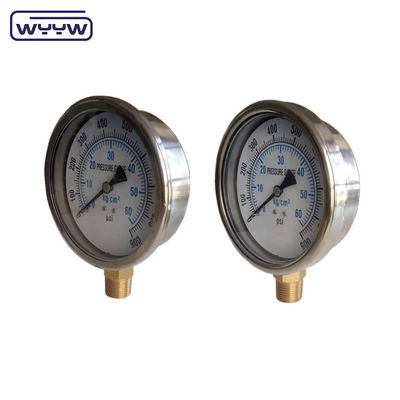 Novo produto, caixa cromada da baioneta 1/2&quot;bsp barra de entrada radial psi 4&quot; manômetro do manômetro de pressão com glicerina