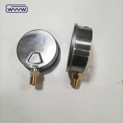 100 mm 1,6% 1% de precisão Medidor de pressão da bomba, Medidor de pressão diferencial para filtros, Medidor de pressão