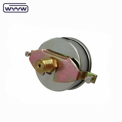 Tanque de água 60 mm medidor de pressão de óleo U-clamps com caixa de aço inoxidável