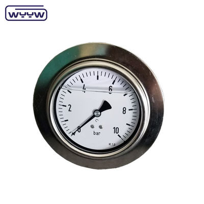 2.5&quot; Bar Psi Flange Tipo Manômetro Manômetro Painel Montado