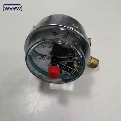 60 MPa Silicone Preenchido 380 V Medidor de Pressão Elétrico de Contato Resistente a Choques