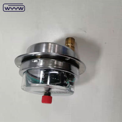 0-1MPa Medidor de pressão elétrico de contacto, Medidor de pressão de silicone com flange
