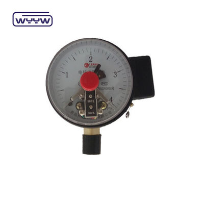 6&quot; 150mm medidor de pressão Material de aço preto com contato elétrico