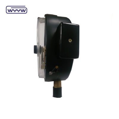 6&quot; 150mm de aço preto Medidor de pressão de contato elétrico Base de montagem