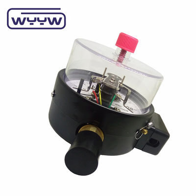 6&quot; 150mm de aço preto Medidor de pressão de contato elétrico Base de montagem
