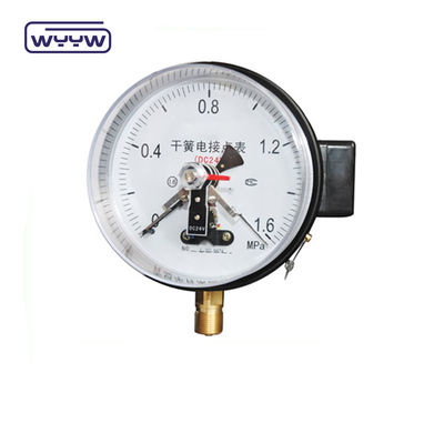 Tubos de aço inoxidável Bourdon, medidor de pressão de 60 mm Conexão inferior
