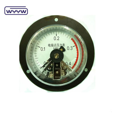 Manômetro de manômetro de pressão de 60 mm com flange traseiro