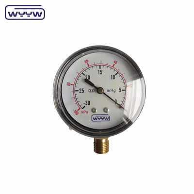 Mbar Kpa General Steel Capsule Pressure Gauge 100mm OEM ODM OBM Personalizado