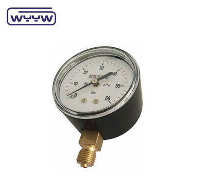 Tipo de cápsula Bellows Pressômetro 63 mm InH2O Manômetro 100 Mbar