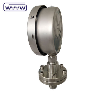 OEM ODM Medidor de pressão do diafragma SS316 Medidor de alta pressão revestido de PTFE