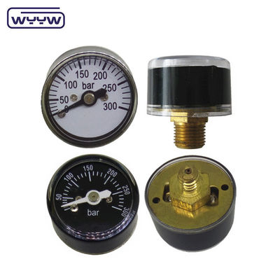 de alta qualidade, disponível no mercado original, capa de plástico mini M10X1 1/8&quot;G 1 polegada, manômetro de pressão de 25 mm, 5000 psi.
