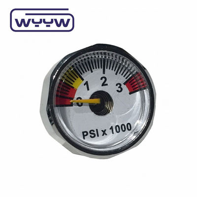 Mini 22mm 23mm 250bar 1/8 &quot;bsp pequeno manômetro de pressão